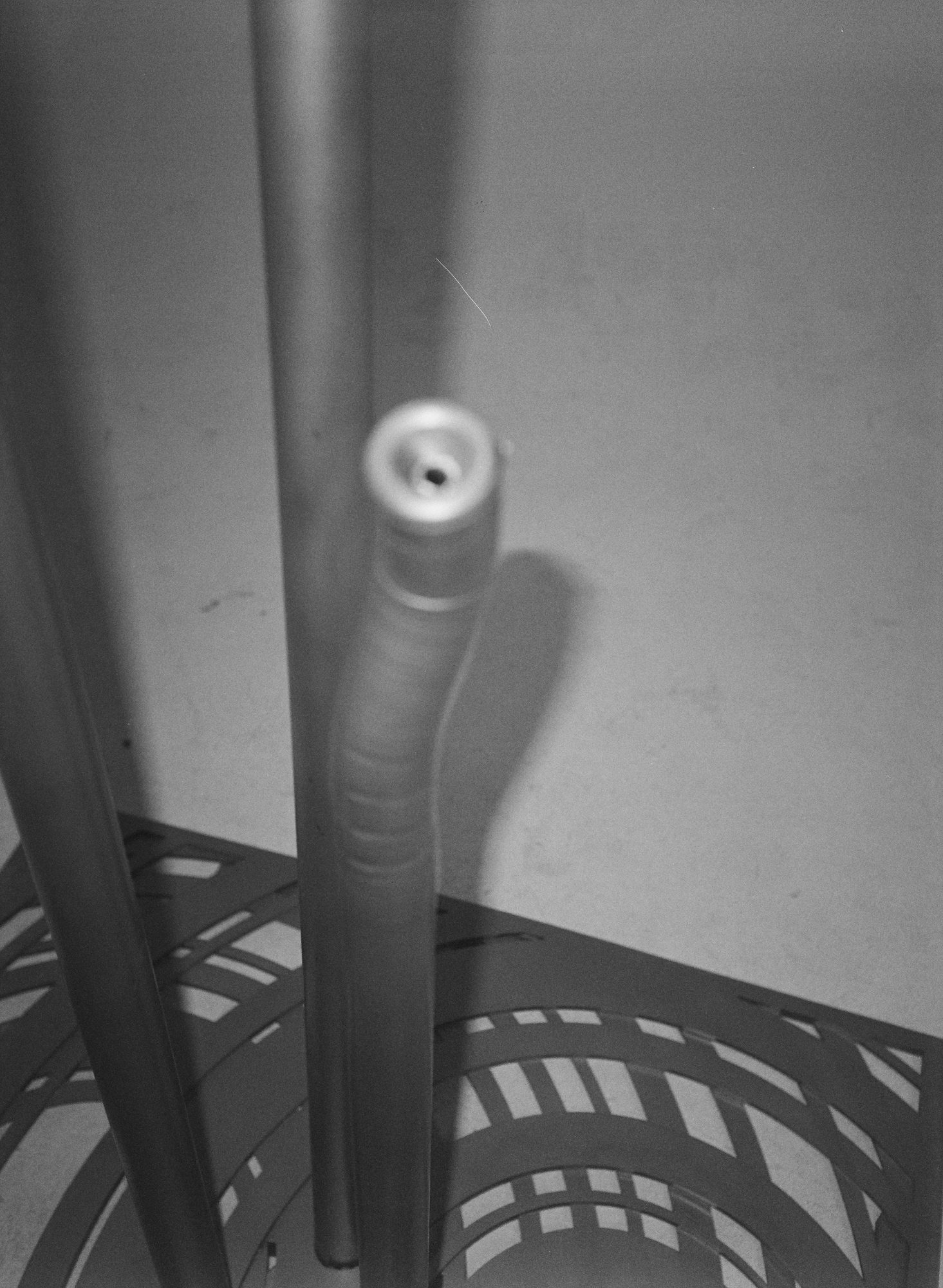 Rohr und Schattenmuster, Detail